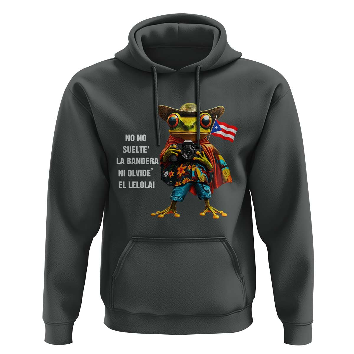 Puerto Rico Coqui' Hoodie Debí Tirar Más Fotos