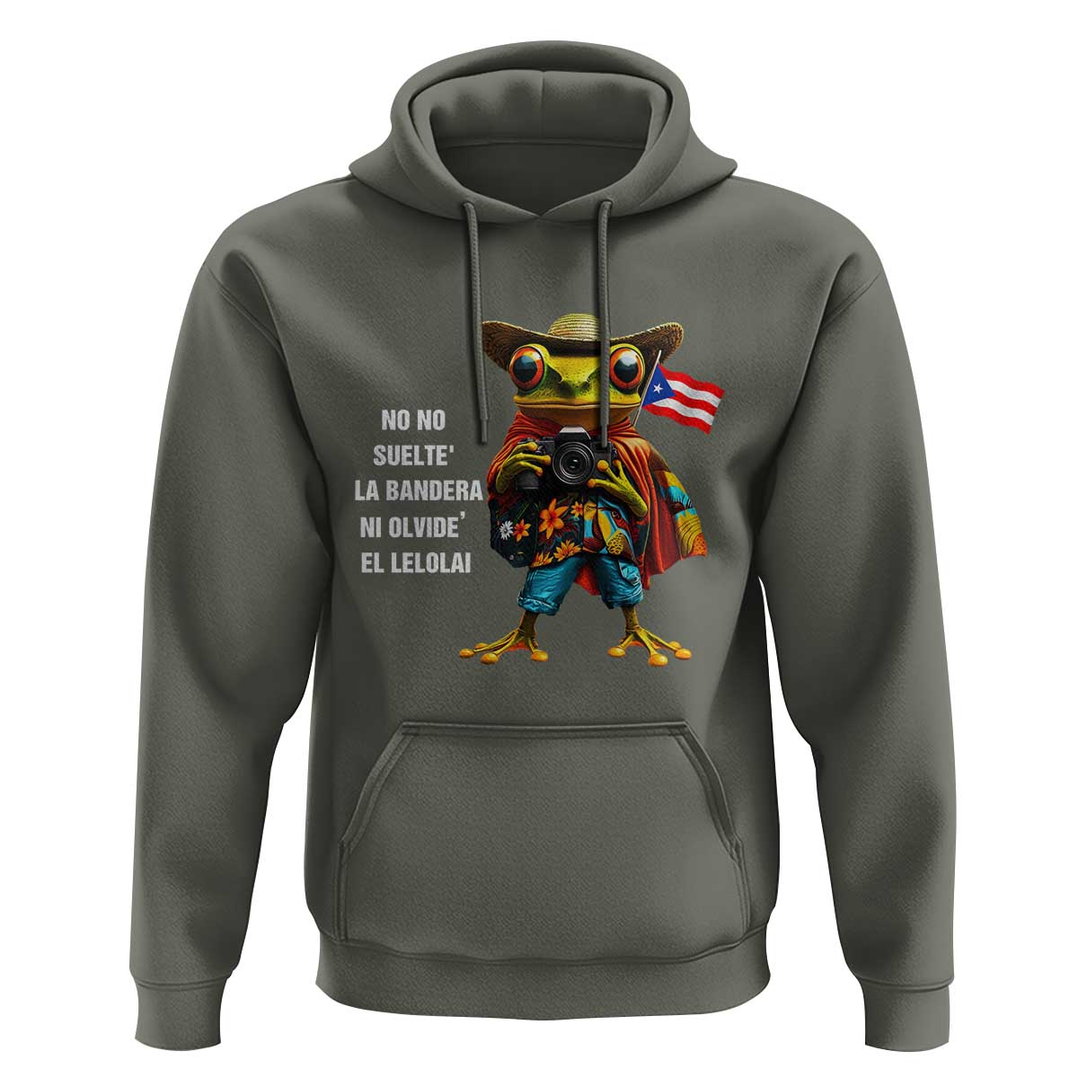 Puerto Rico Coqui' Hoodie Debí Tirar Más Fotos