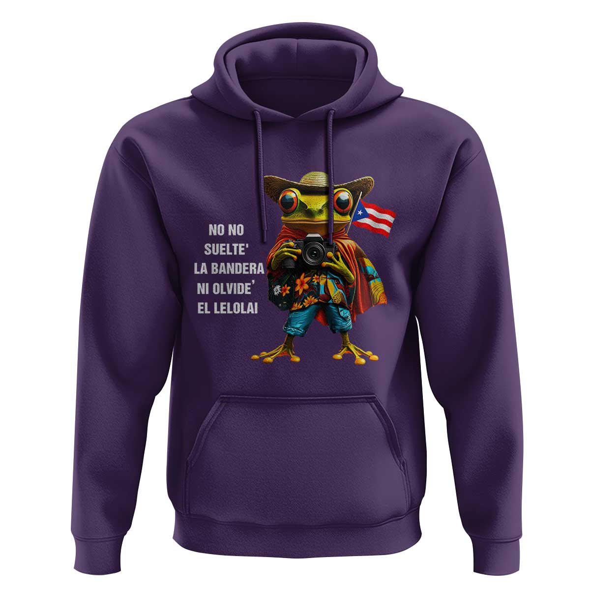Puerto Rico Coqui' Hoodie Debí Tirar Más Fotos