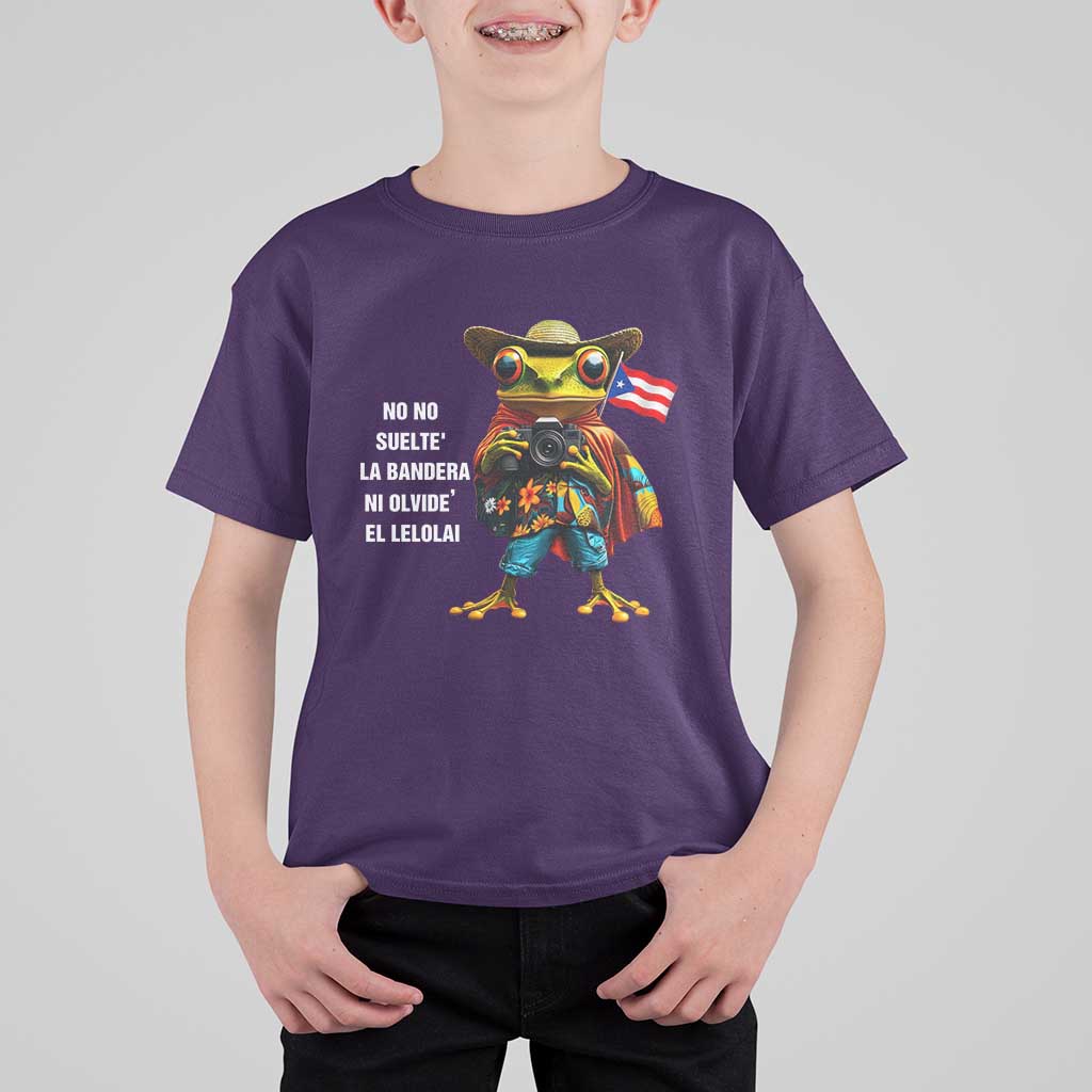 Puerto Rico Coqui' T Shirt For Kid Debí Tirar Más Fotos