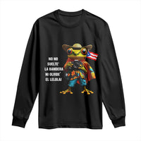 Puerto Rico Coqui' Long Sleeve Shirt Debí Tirar Más Fotos
