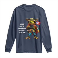 Puerto Rico Coqui' Long Sleeve Shirt Debí Tirar Más Fotos
