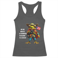 Puerto Rico Coqui' Racerback Tank Top Debí Tirar Más Fotos