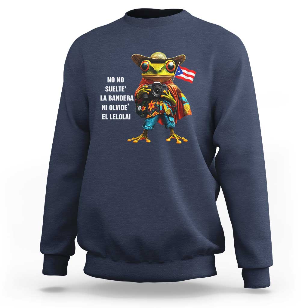 Puerto Rico Coqui' Sweatshirt Debí Tirar Más Fotos