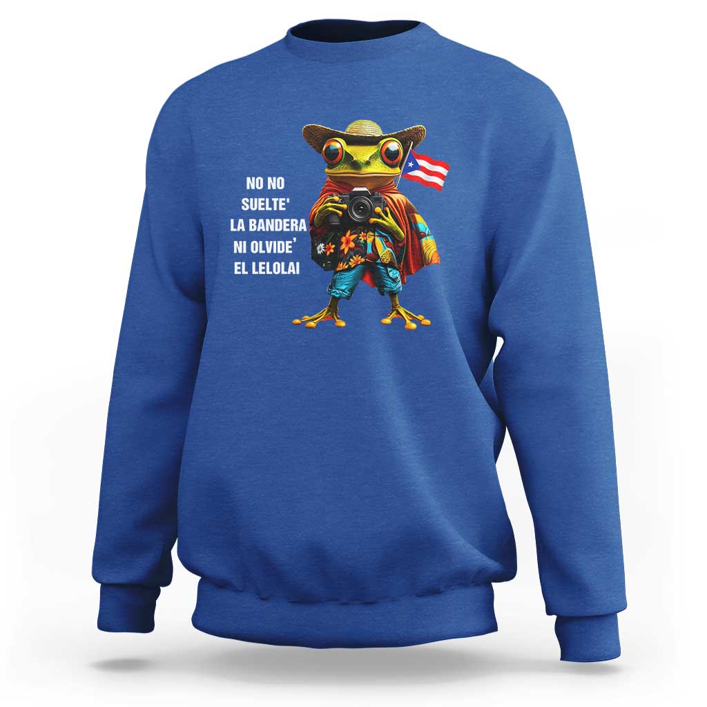 Puerto Rico Coqui' Sweatshirt Debí Tirar Más Fotos