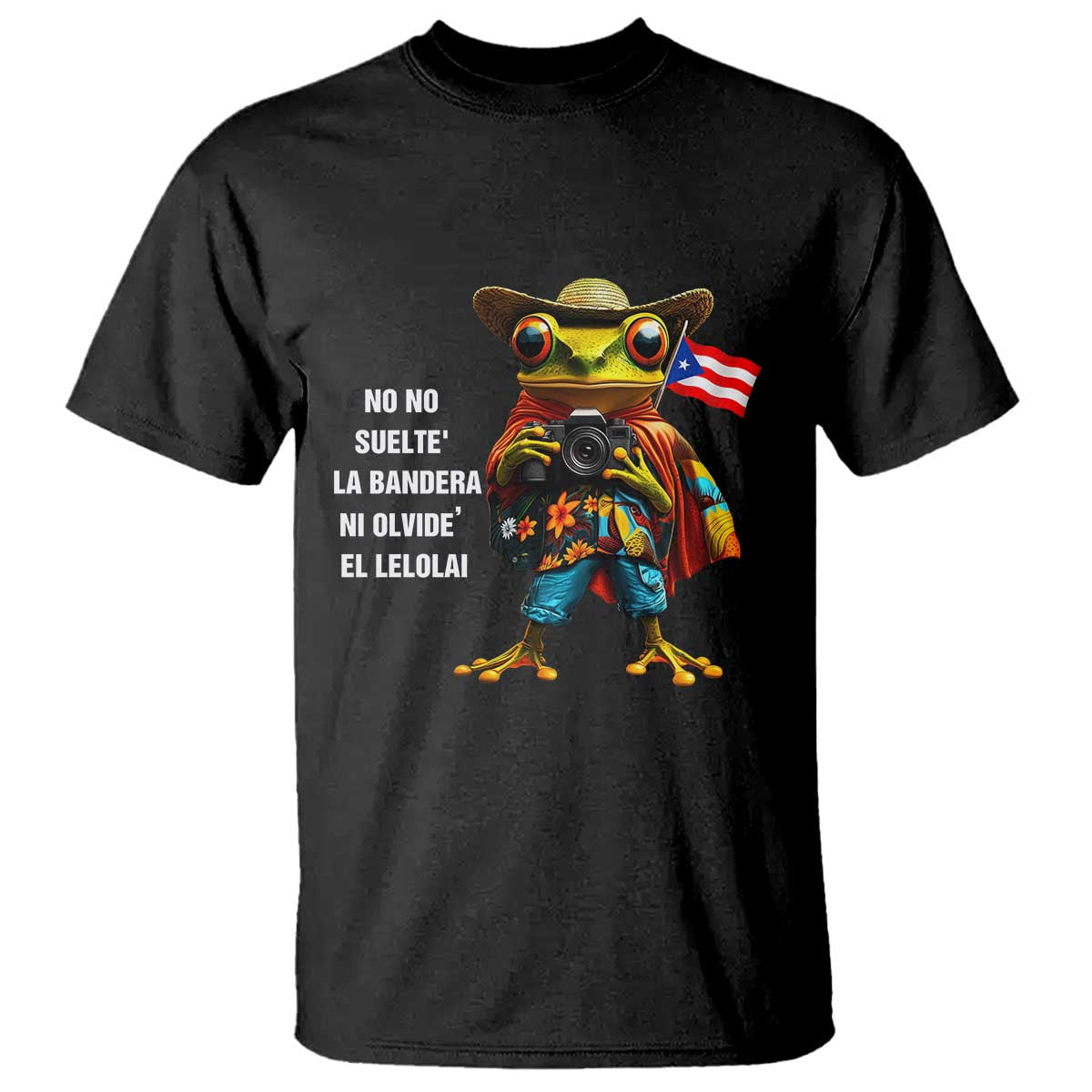 Puerto Rico Coqui' T Shirt Debí Tirar Más Fotos