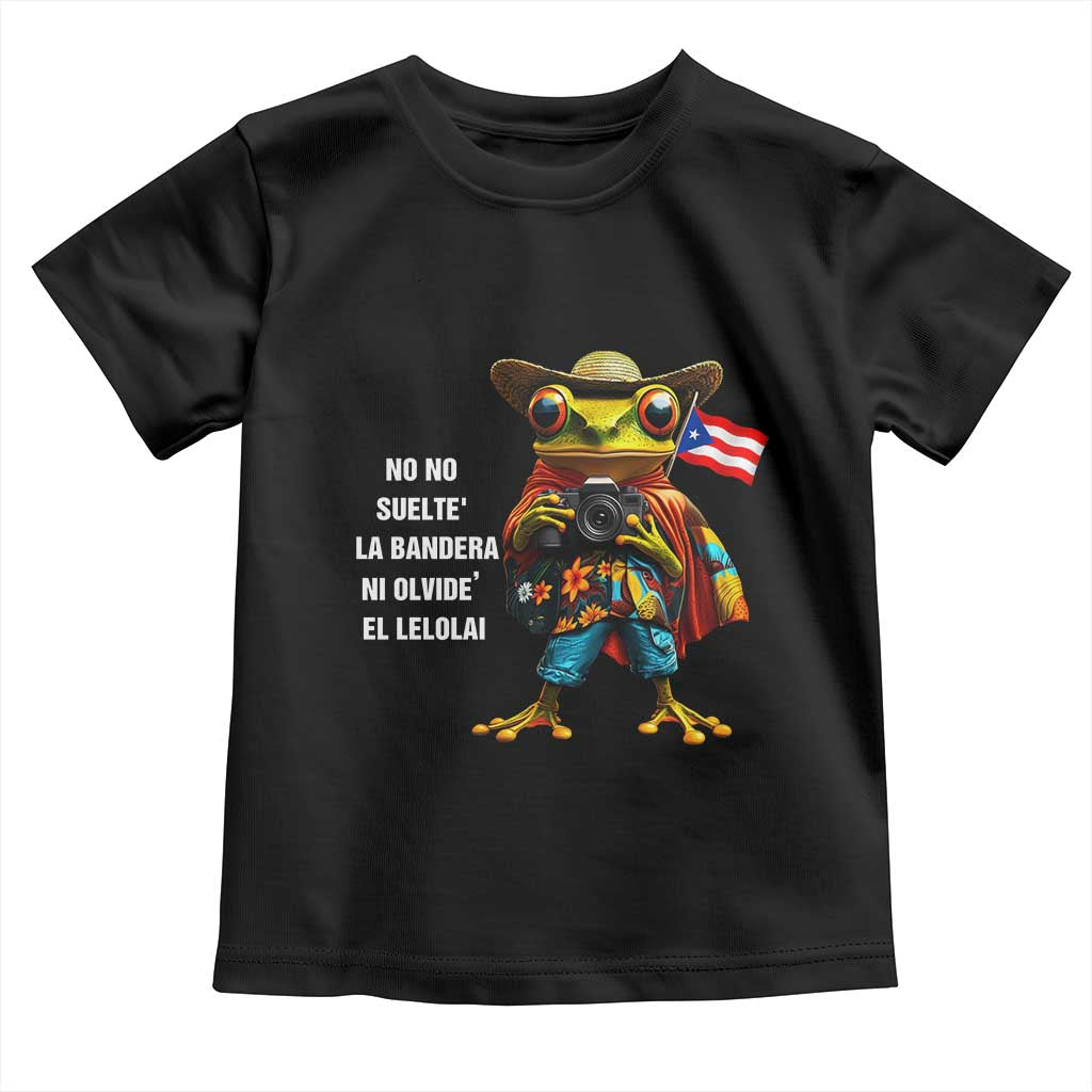 Puerto Rico Coqui' Toddler T Shirt Debí Tirar Más Fotos