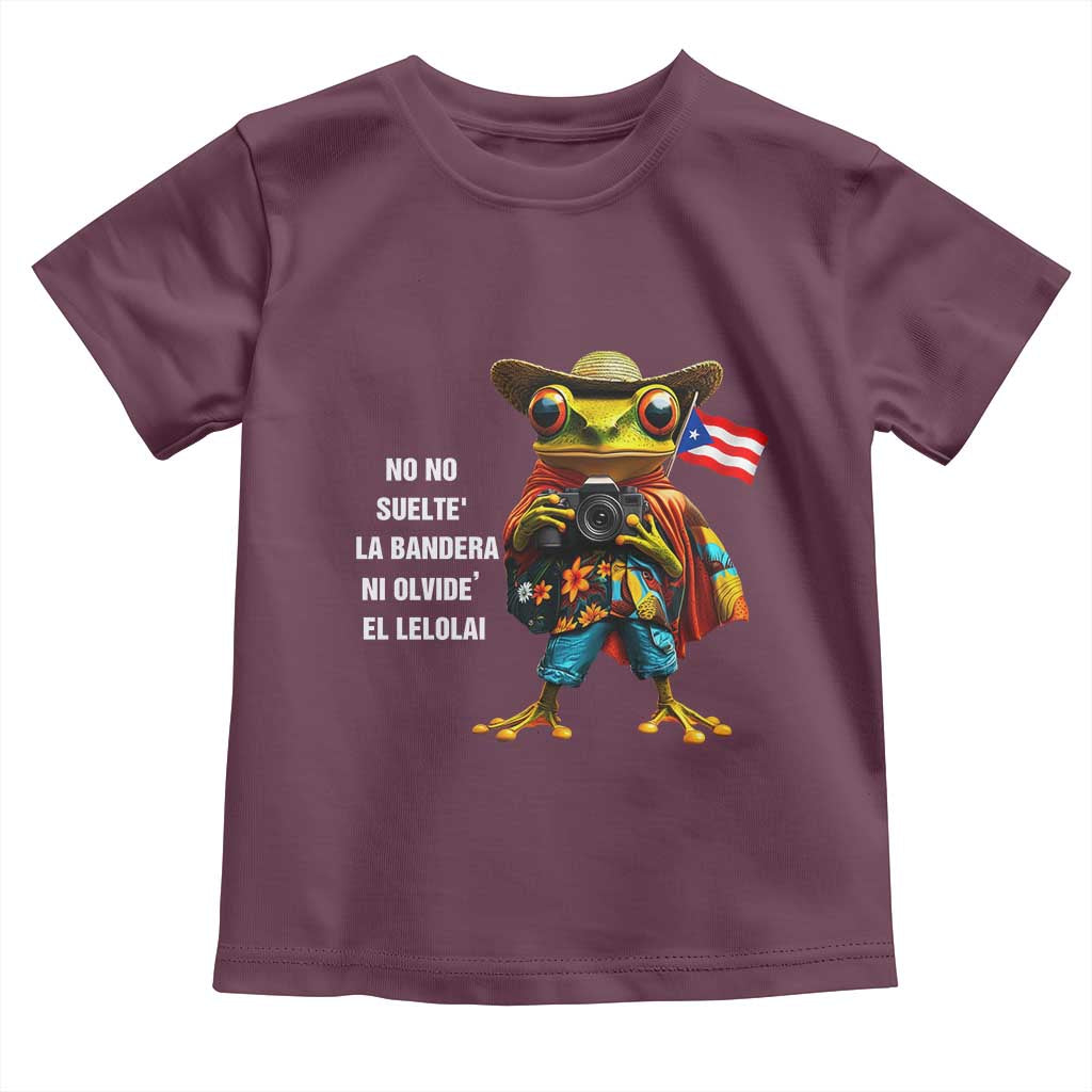 Puerto Rico Coqui' Toddler T Shirt Debí Tirar Más Fotos