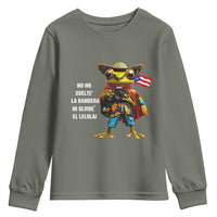 Puerto Rico Coqui' Youth Sweatshirt Debí Tirar Más Fotos