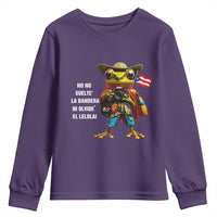 Puerto Rico Coqui' Youth Sweatshirt Debí Tirar Más Fotos