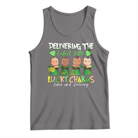 Labor and Delivery Nurse St Patrick's Day Tank Top Delivering The Cutest Little Lucky Charms