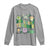 Teachers St Patrick's Day Long Sleeve Shirt One Lucky Teacher Retro Groovy