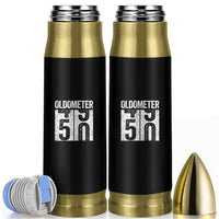 Oldometer 50 Birthday Bullet Tumbler Funny Vintage Aged to Perfection