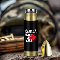 Canada Is Not For Sale Bullet Tumbler Distressed Vintage Canadian Maple Leaf