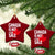 Canada Is Not For Sale Ceramic Ornament Distressed Vintage Canadian Maple Leaf - Wonder Print Shop