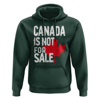 Canada Is Not For Sale Hoodie Distressed Vintage Canadian Maple Leaf