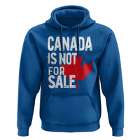 Canada Is Not For Sale Hoodie Distressed Vintage Canadian Maple Leaf