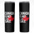 Canada Is Not For Sale Skinny Tumbler Distressed Vintage Canadian Maple Leaf