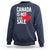 Canada Is Not For Sale Sweatshirt Distressed Vintage Canadian Maple Leaf