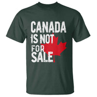 Canada Is Not For Sale T Shirt Distressed Vintage Canadian Maple Leaf