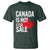 Canada Is Not For Sale T Shirt Distressed Vintage Canadian Maple Leaf