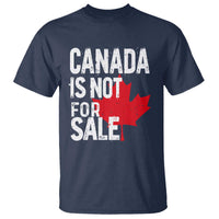 Canada Is Not For Sale T Shirt Distressed Vintage Canadian Maple Leaf