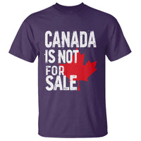 Canada Is Not For Sale T Shirt Distressed Vintage Canadian Maple Leaf