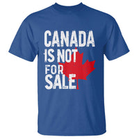 Canada Is Not For Sale T Shirt Distressed Vintage Canadian Maple Leaf