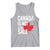 Canada Is Not For Sale Tank Top Distressed Vintage Canadian Maple Leaf
