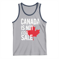 Canada Is Not For Sale Tank Top Distressed Vintage Canadian Maple Leaf