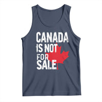 Canada Is Not For Sale Tank Top Distressed Vintage Canadian Maple Leaf