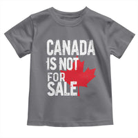 Canada Is Not For Sale Toddler T Shirt Distressed Vintage Canadian Maple Leaf