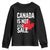 Canada Is Not For Sale Youth Sweatshirt Distressed Vintage Canadian Maple Leaf