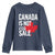 Canada Is Not For Sale Youth Sweatshirt Distressed Vintage Canadian Maple Leaf