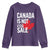 Canada Is Not For Sale Youth Sweatshirt Distressed Vintage Canadian Maple Leaf