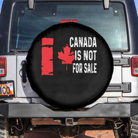 Canada Is Not For Sale Spare Tire Cover Maple Leaf Candadian Flag Distressed