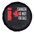 Canada Is Not For Sale Spare Tire Cover Maple Leaf Candadian Flag Distressed