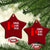 Canada Is Not For Sale Ceramic Ornament Maple Leaf Candadian Flag Distressed - Wonder Print Shop