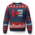 Canada Is Not For Sale Ugly Christmas Sweater Maple Leaf Candadian Flag Distressed - Wonder Print Shop