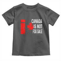 Canada Is Not For Sale Toddler T Shirt Maple Leaf Candadian Flag Distressed