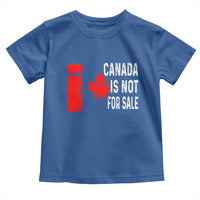Canada Is Not For Sale Toddler T Shirt Maple Leaf Candadian Flag Distressed