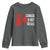 Canada Is Not For Sale Youth Sweatshirt Maple Leaf Candadian Flag Distressed