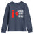 Canada Is Not For Sale Youth Sweatshirt Maple Leaf Candadian Flag Distressed