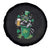 Funny St.Patrick's Day Raccoon Spare Tire Cover Patrick Drinking Irish