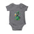 Funny St.Patrick's Day Raccoon Baby Onesie Patrick Drinking Irish
