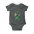 Funny St.Patrick's Day Raccoon Baby Onesie Patrick Drinking Irish
