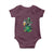 Funny St.Patrick's Day Raccoon Baby Onesie Patrick Drinking Irish