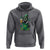 Funny St.Patrick's Day Raccoon Hoodie Patrick Drinking Irish
