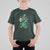 Funny St.Patrick's Day Raccoon T Shirt For Kid Patrick Drinking Irish