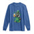 Funny St.Patrick's Day Raccoon Long Sleeve Shirt Patrick Drinking Irish